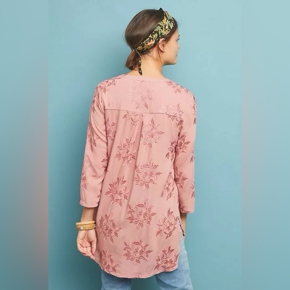 Maeve  Kew Embroidered Tunic Top Blouse - Picture 3 of 15